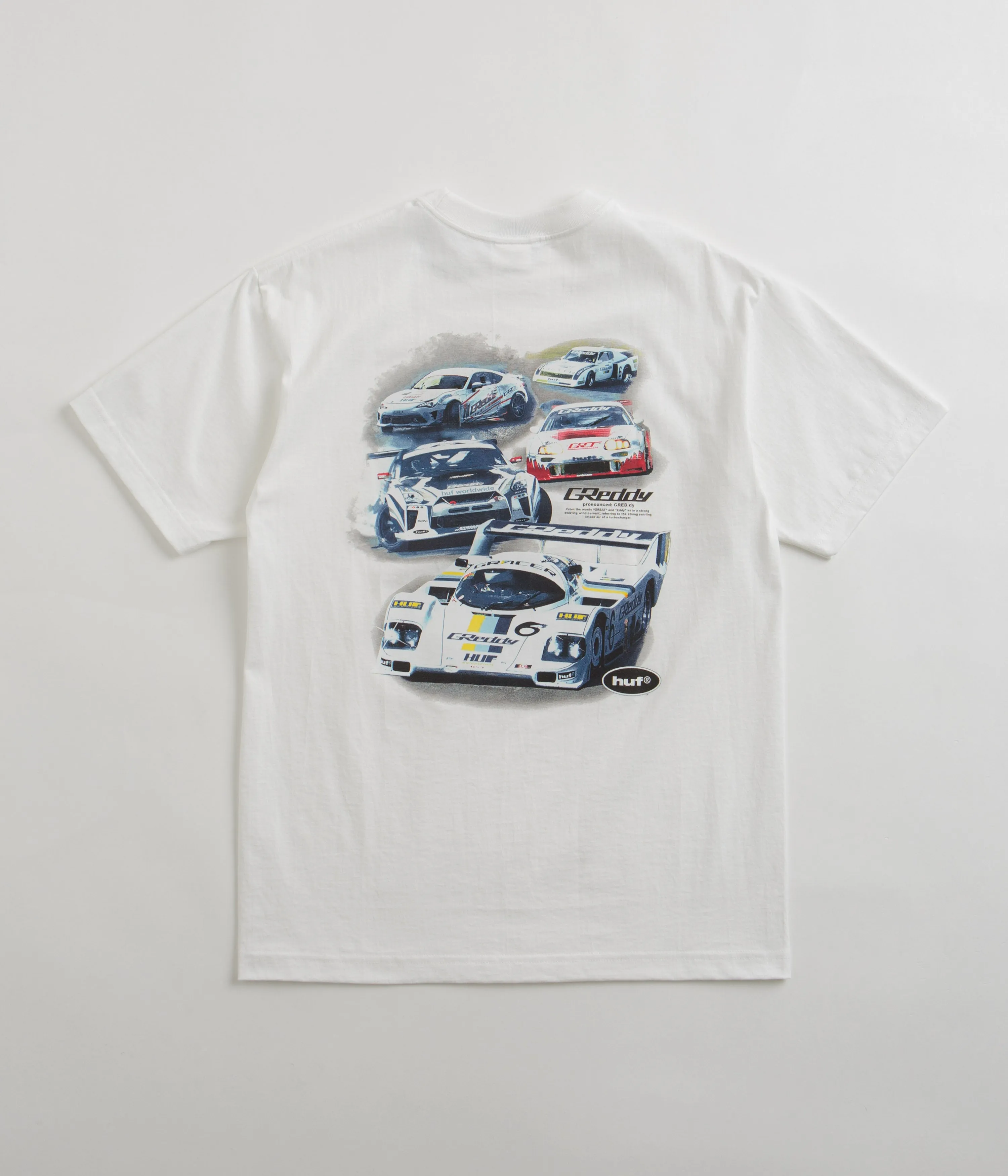 HUF x Greddy T-Shirt - White