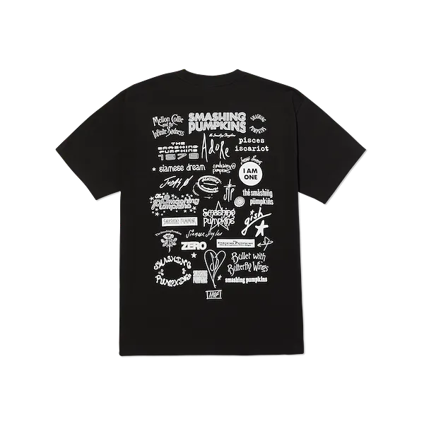 Huf X Smashing Pumpkins Pistichio Medley S/S T-Shirt - Black