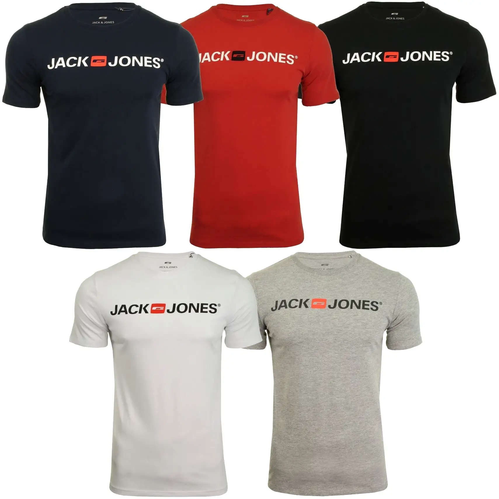 Jack & Jones Mens 'JJECORP' T-Shirt