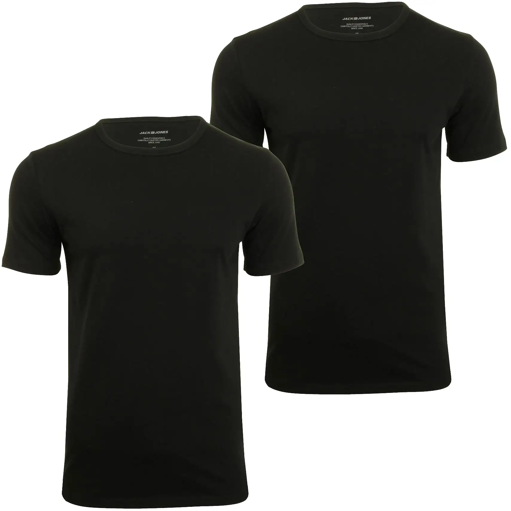 Jack & Jones Mens S/S Crew Neck T-Shirts - (2-Pack)