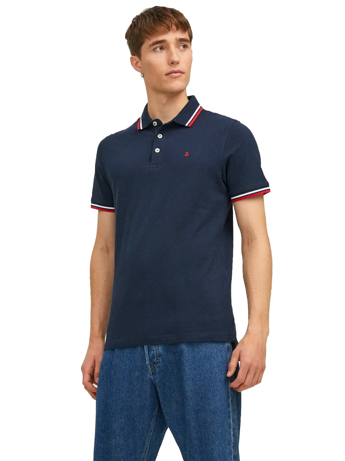 Jack & Jones 'Paulos' Pique Polo T-Shirt