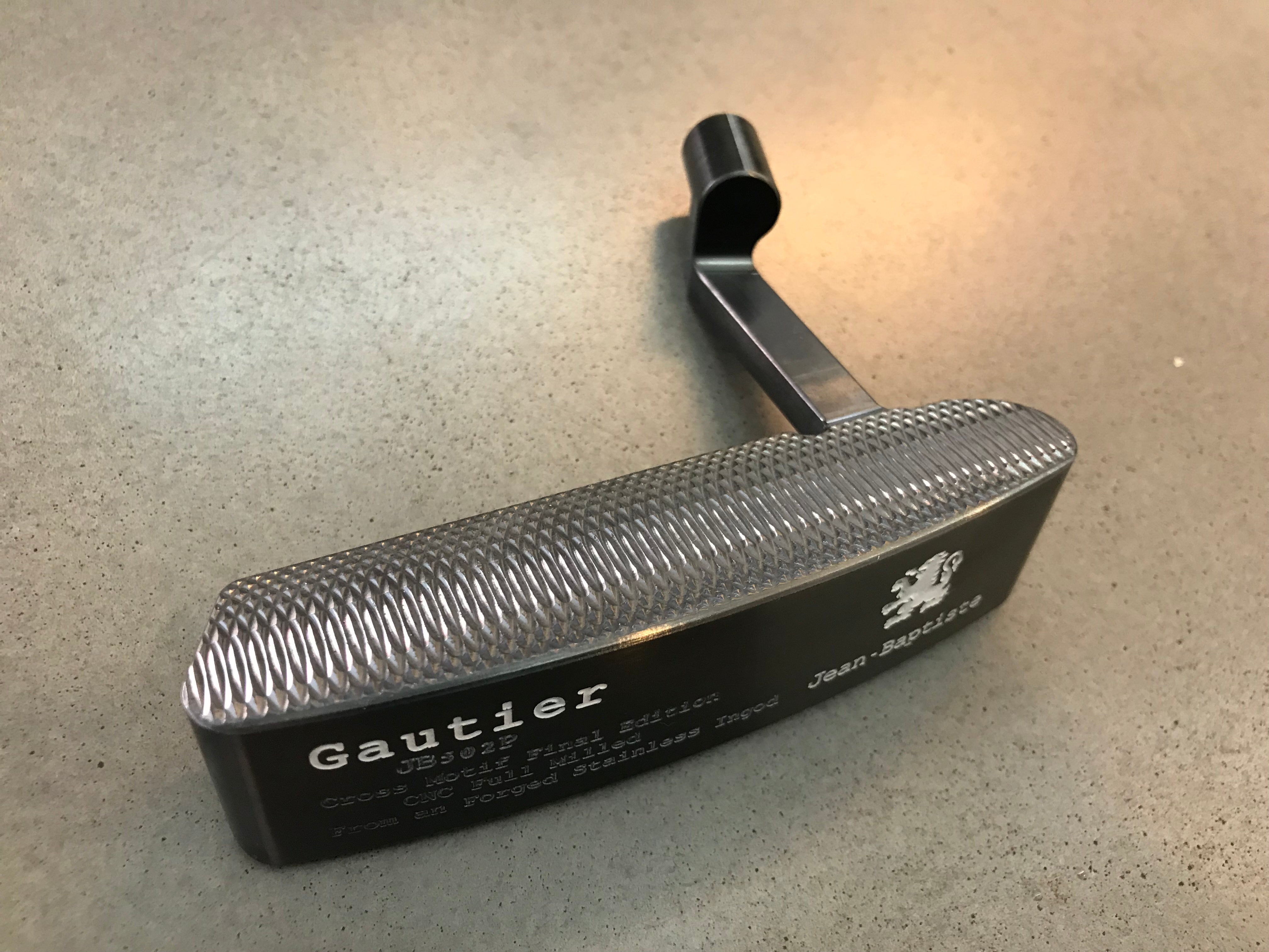 Jean-Baptiste Forged Putter JB501P in Black Titan