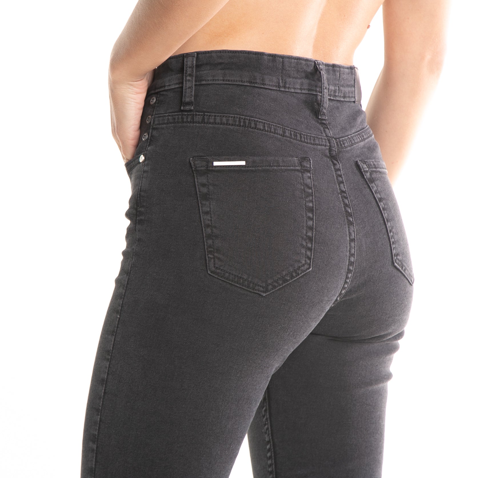 Jean Rusty Penny Black Slim Jean Ld Black