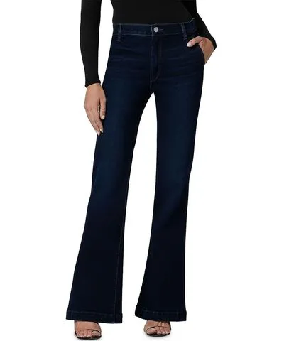 Joe's Jeans Womens High Rise Trousers Flared Jeans