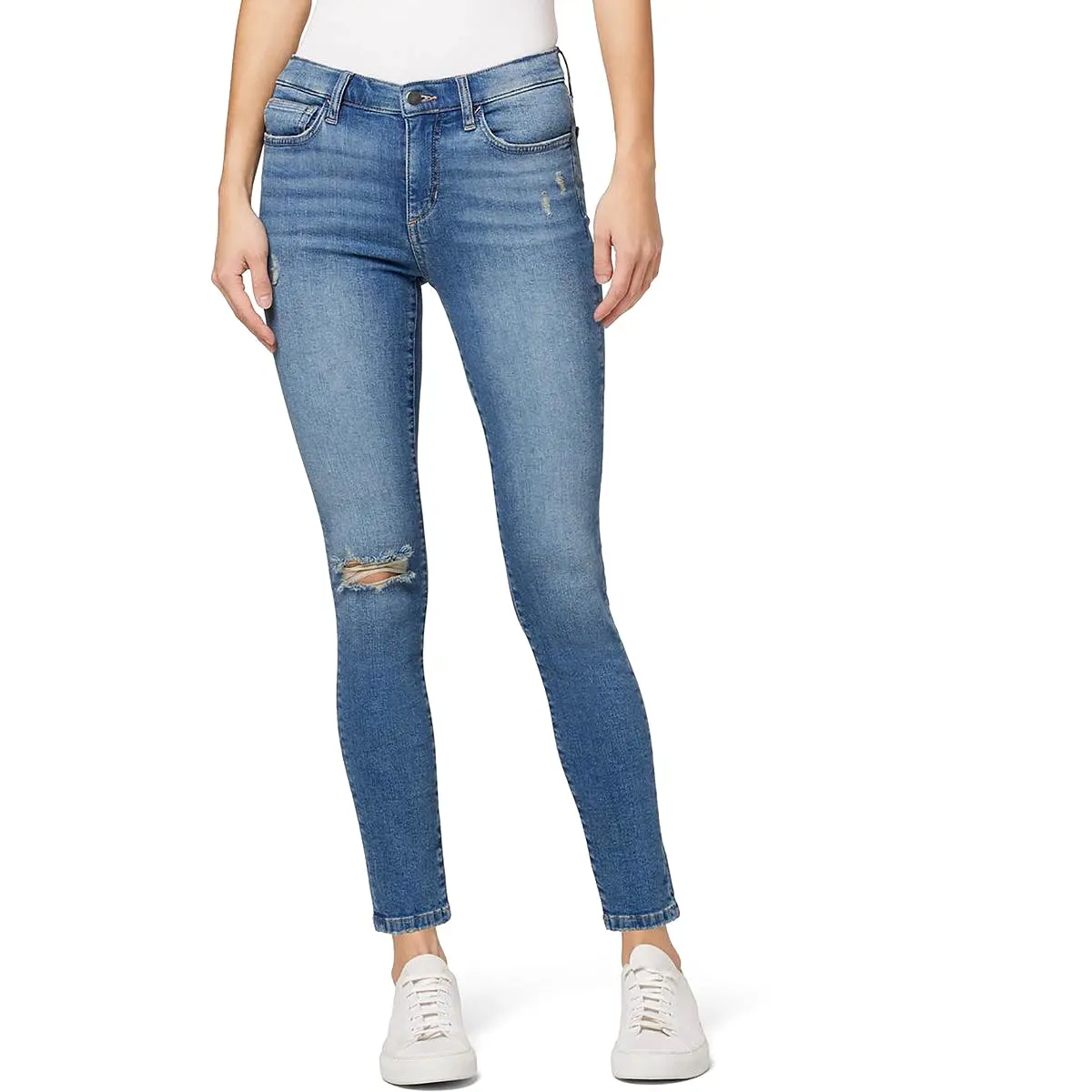 Joe's Womens Ankle Destroyed Skinny Jeans