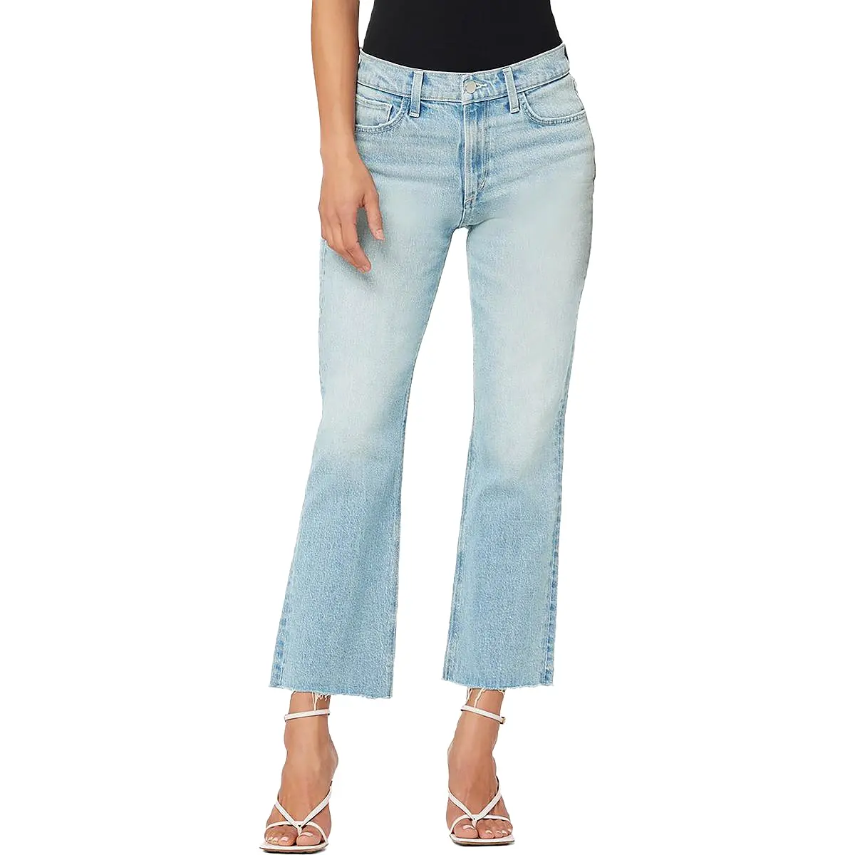 Joe's Womens The Callie High-Rise Cropped Bootcut Jeans