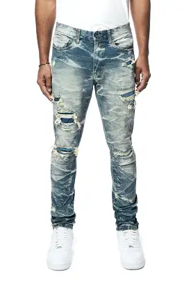 Lightening Effect Jeans