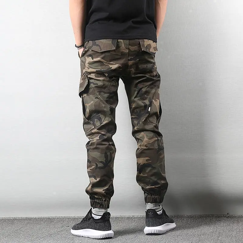 Men Cargo Pants, Drawstring