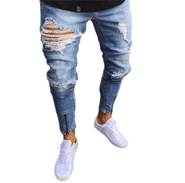 Men Jeans With Patches