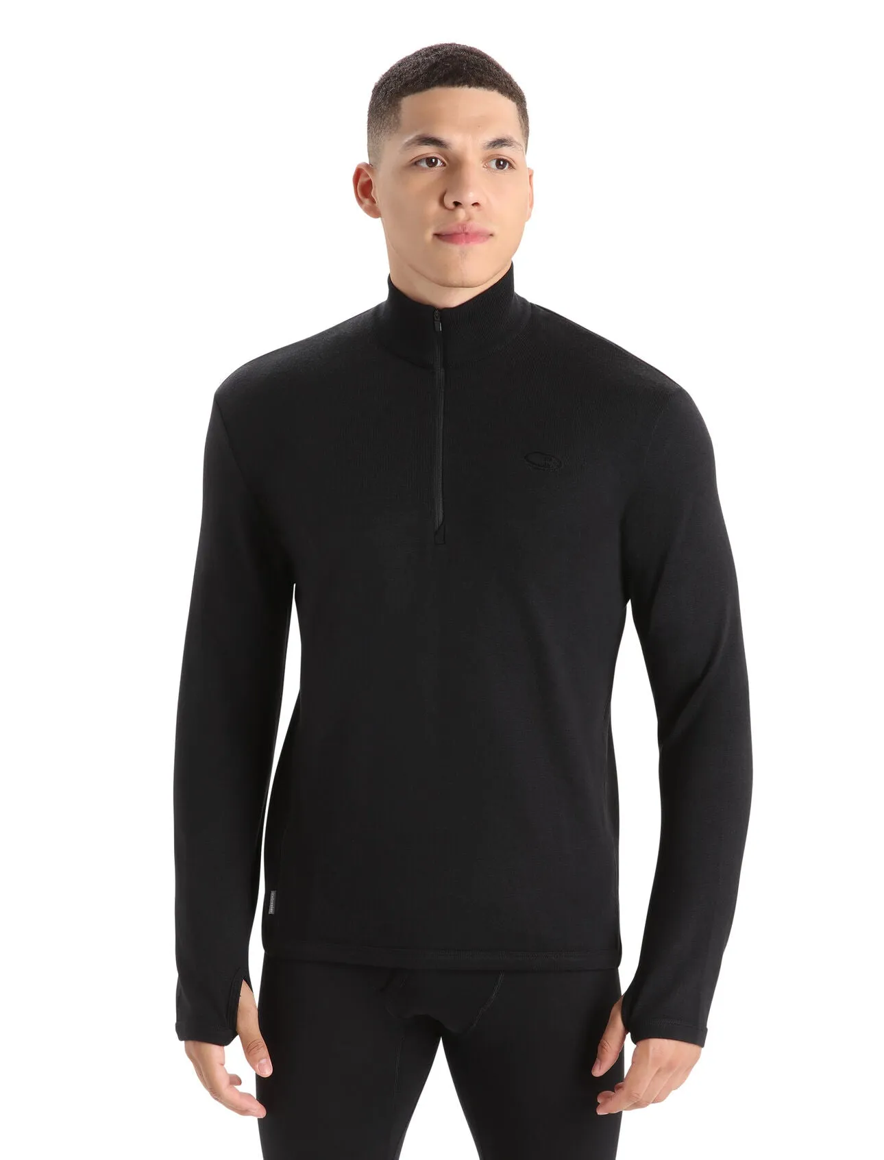 Men's Merino Original Long Sleeve Half Zip Top