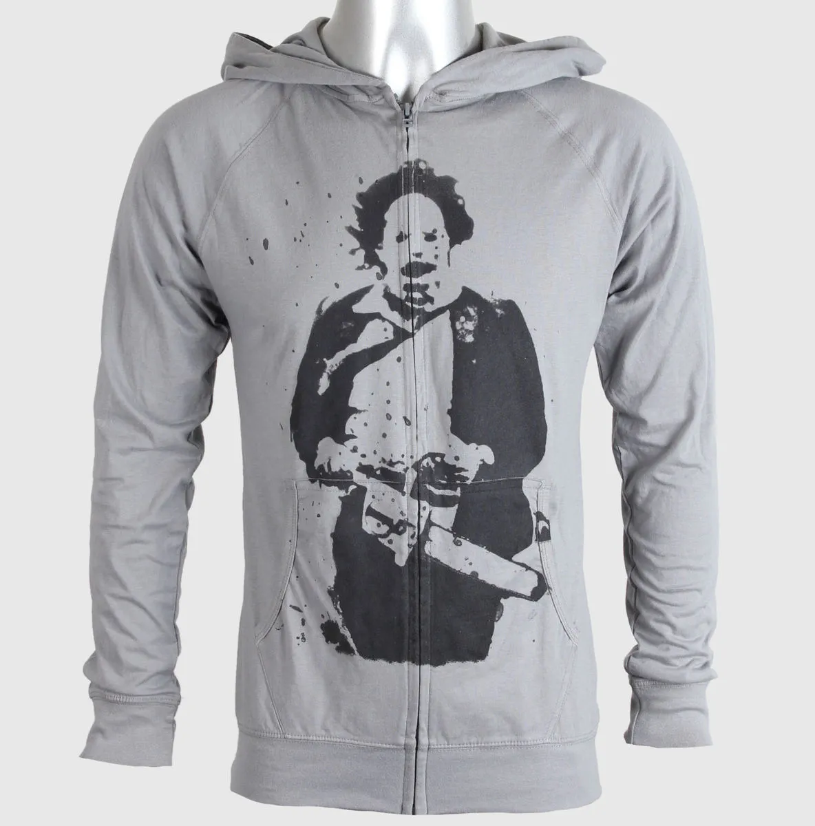 men's sweatshirt Jeans massacre motor saw - Leatherface - PLASTIC HEAD - PH7231LWHZ  -  Metal-shop