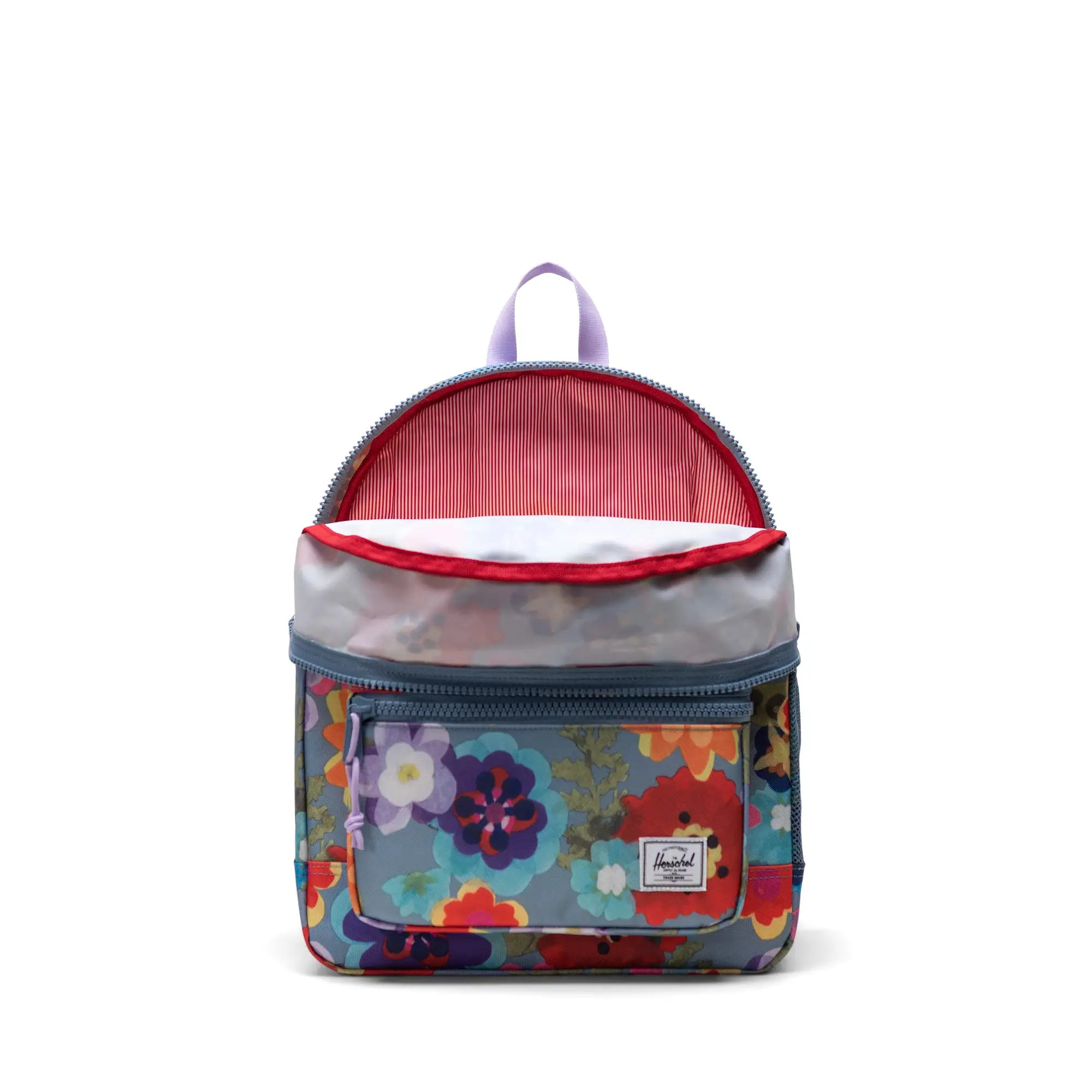 Mochila Herschel Heritage Youth Paper Flowers Faded Denim