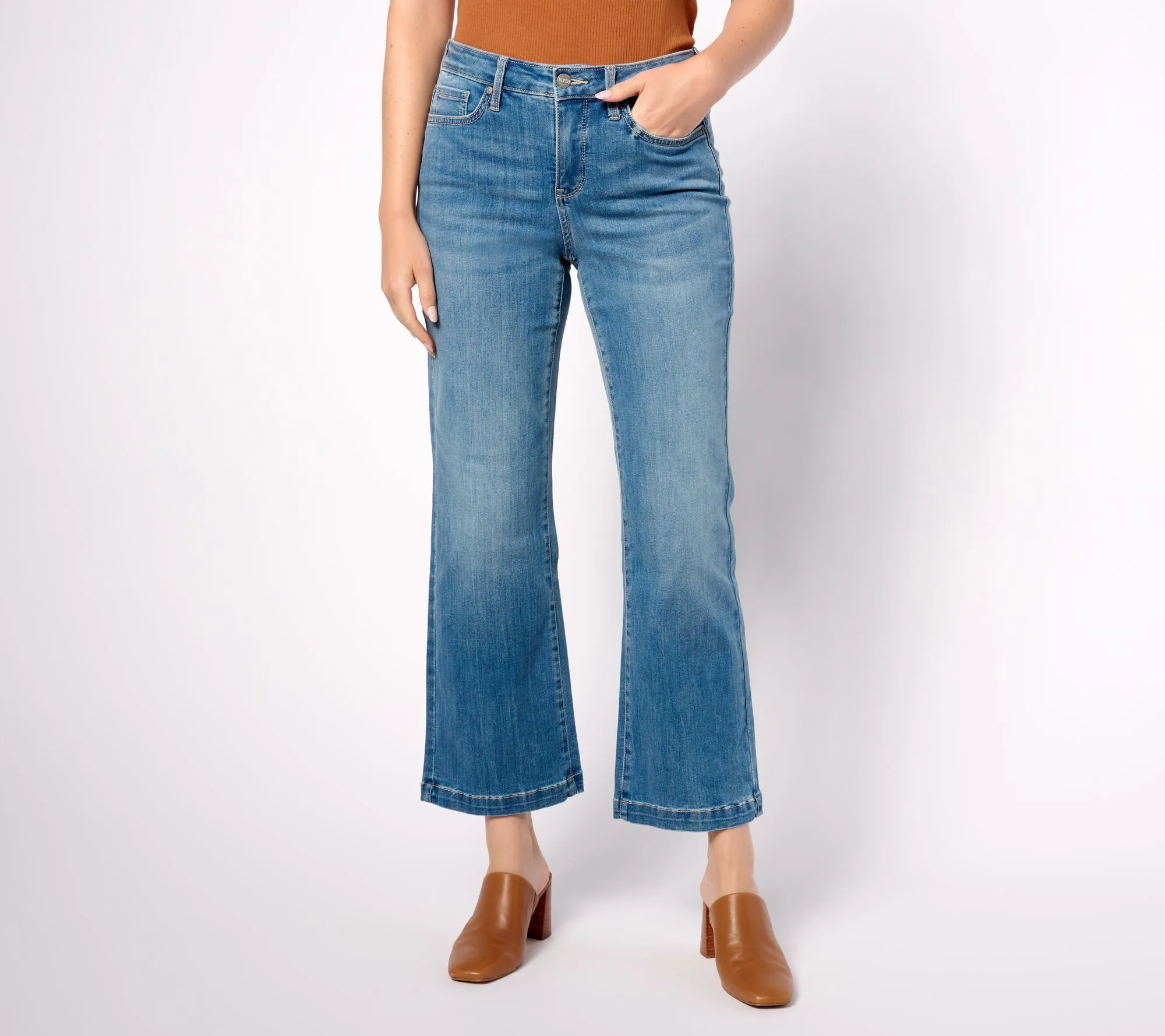 NYDJ Julia Relaxed Flare Jeans- Fairmont