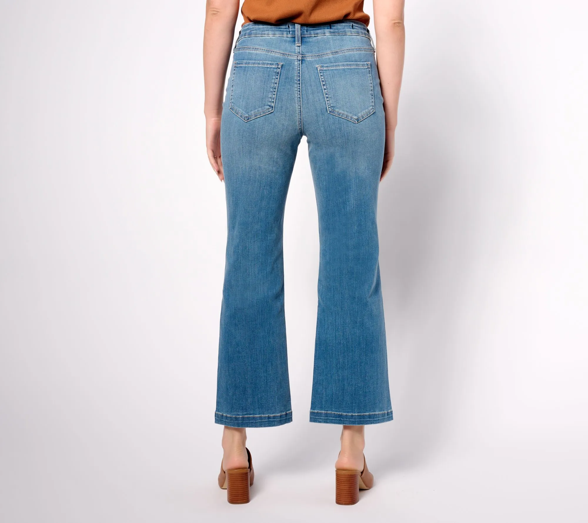 NYDJ Julia Relaxed Flare Jeans- Fairmont