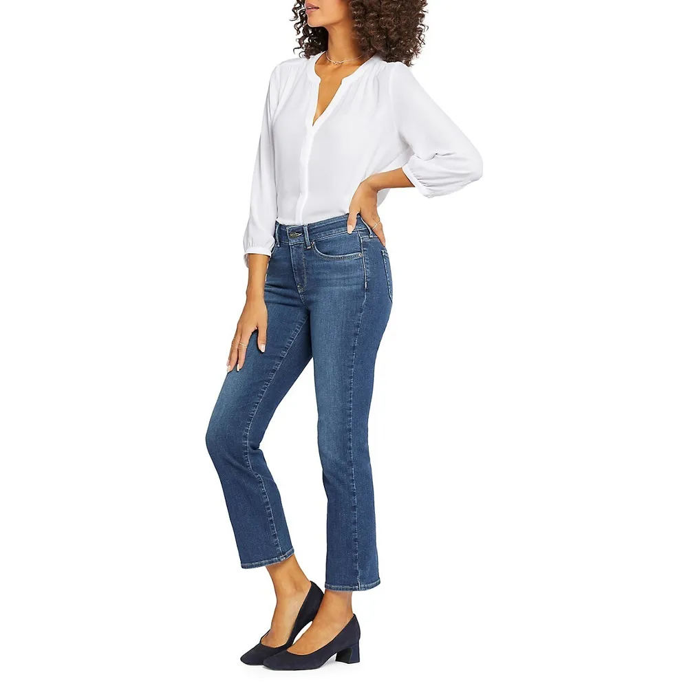 NYDJ Marilyn Straight Ankle Jeans