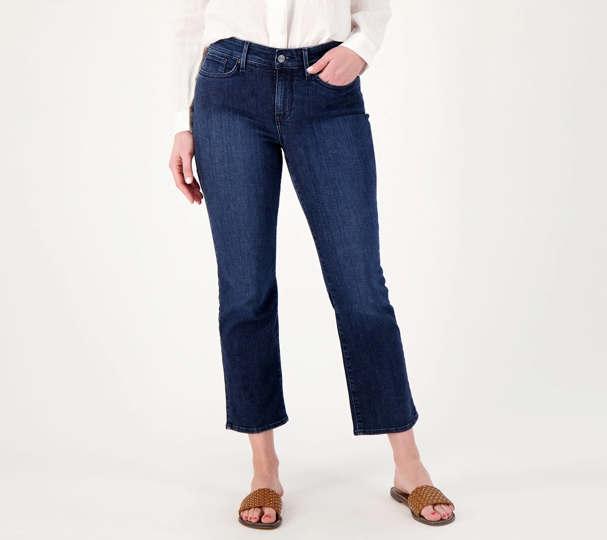 NYDJ Marilyn Straight Ankle Jeans- Breathtaking