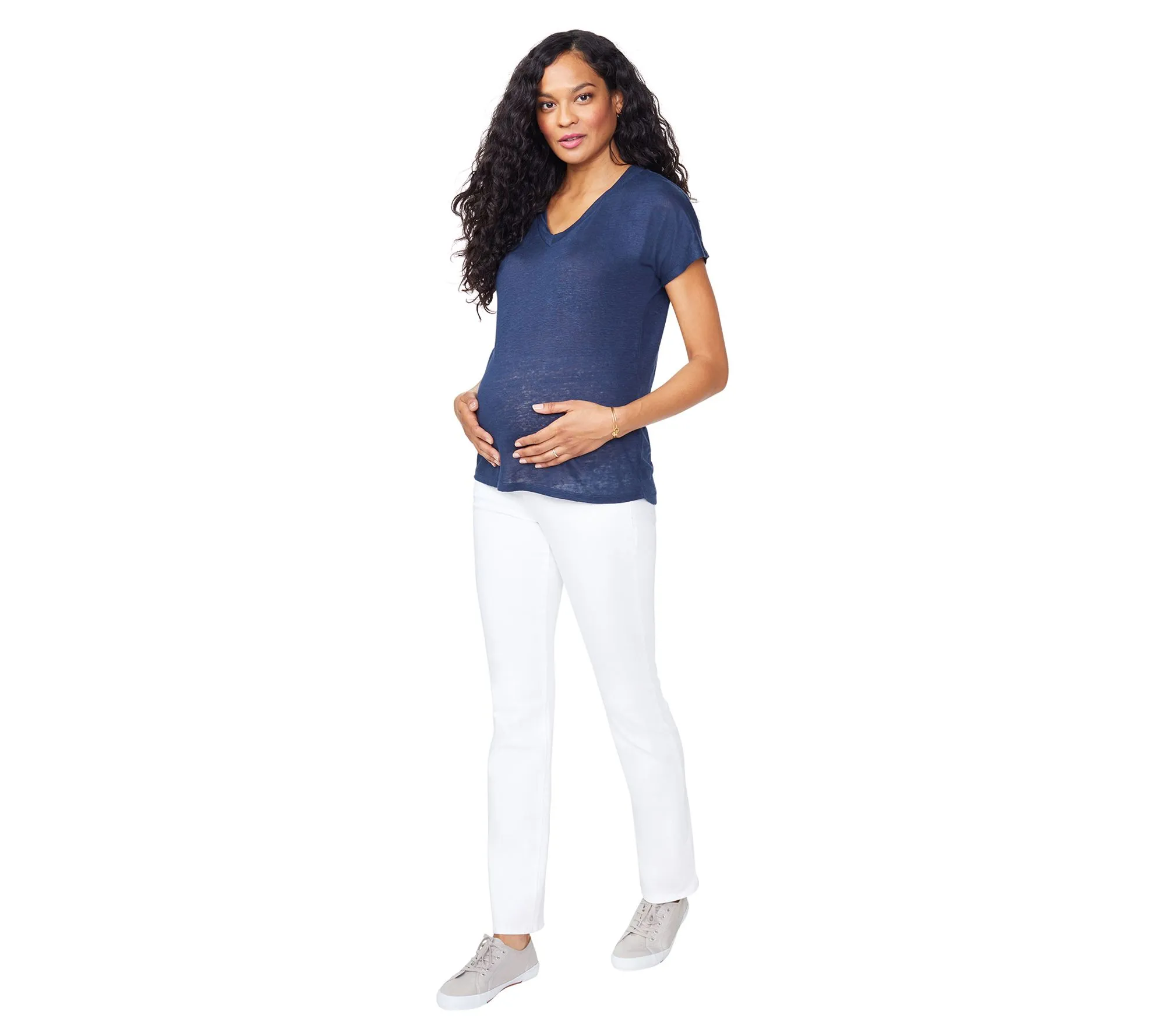 NYDJ Maternity Straight Leg Jeans