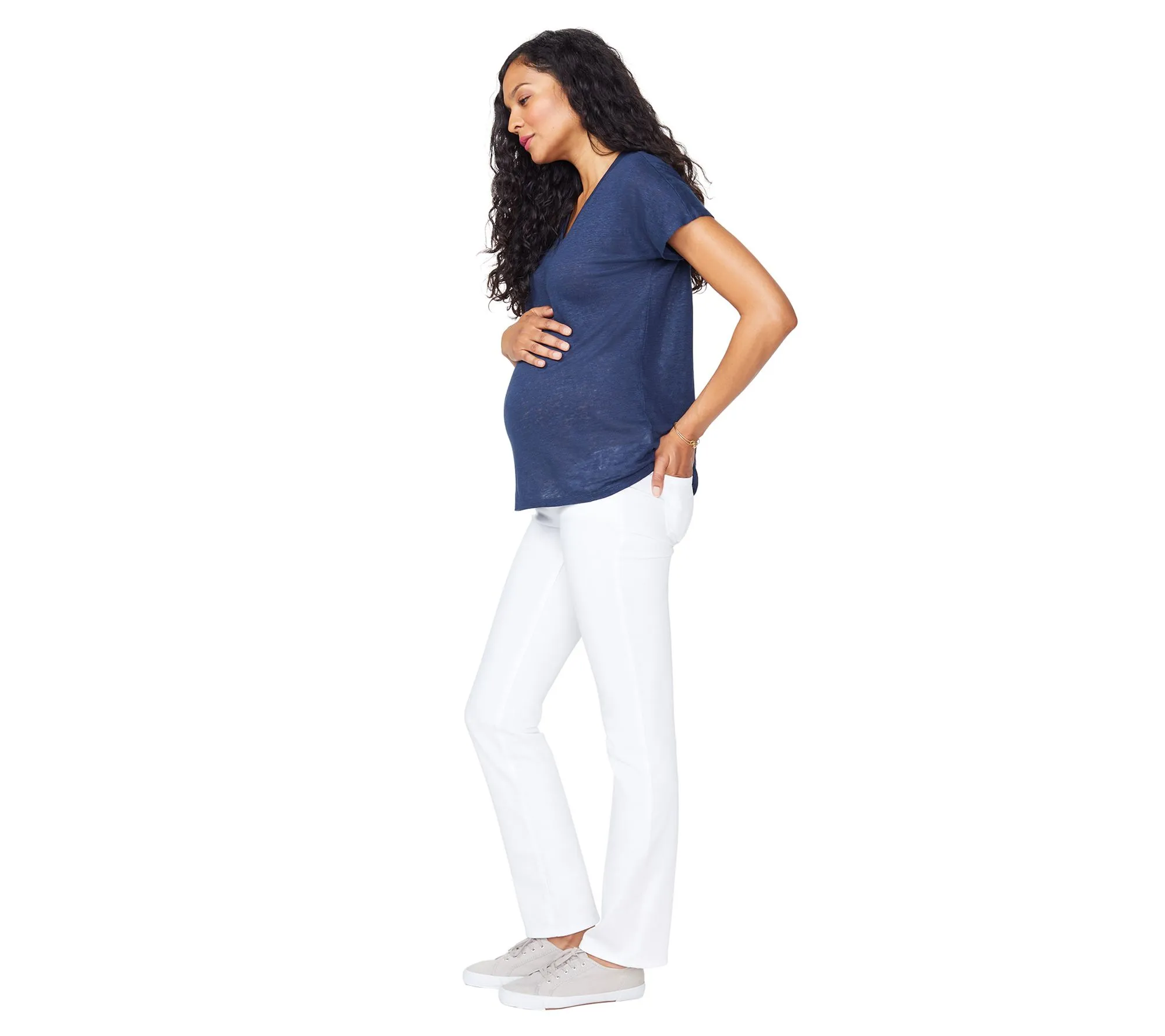 NYDJ Maternity Straight Leg Jeans