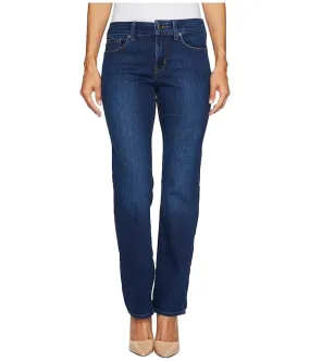 NYDJ Petite Marilyn Straight Jeans in Cooper