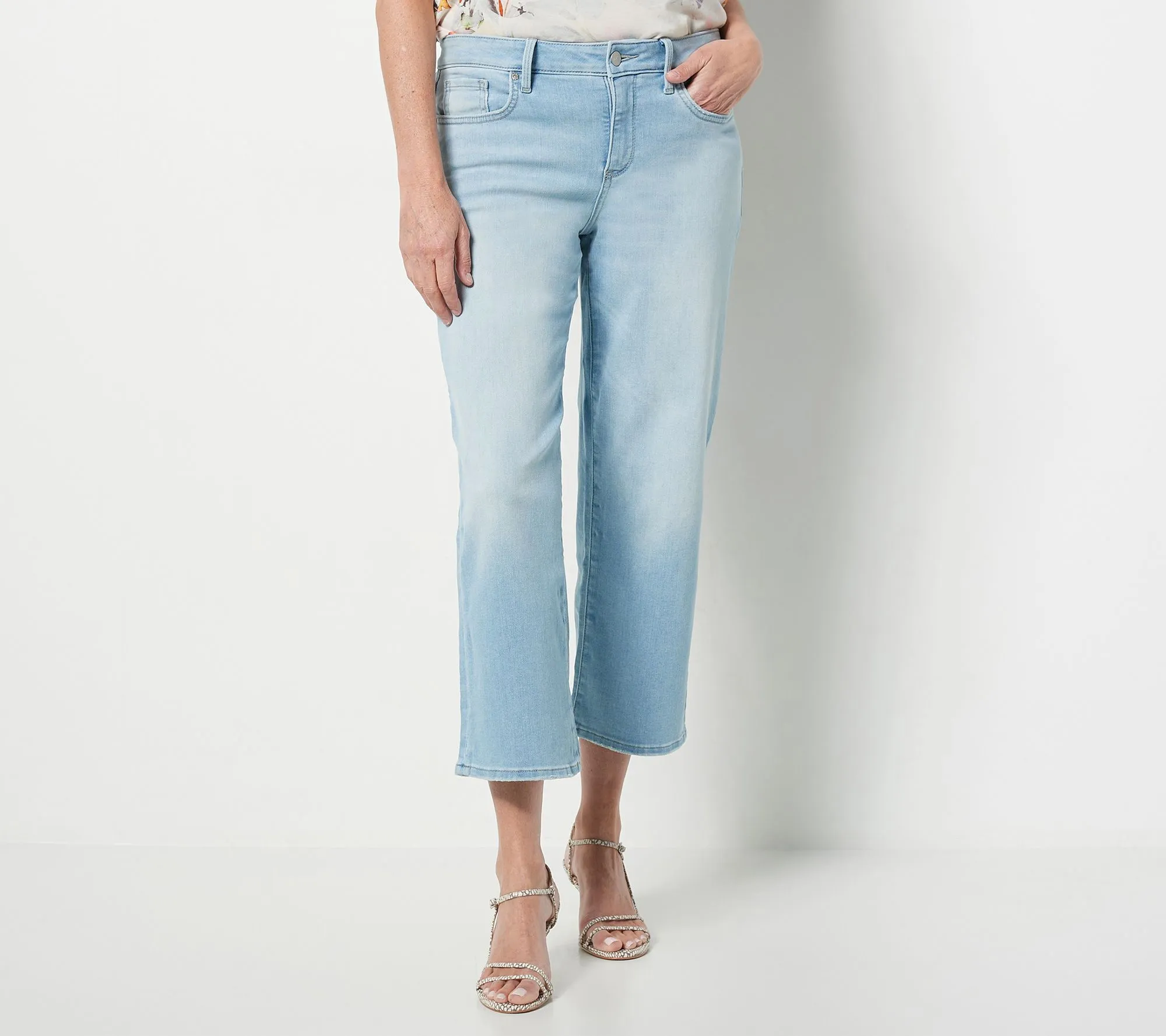 NYDJ Relaxed Piper Crop Jeans- Hollander