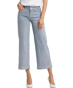 NYDJ Teresa High Rise Ankle Wide Leg Jeans in Sparkling Lights