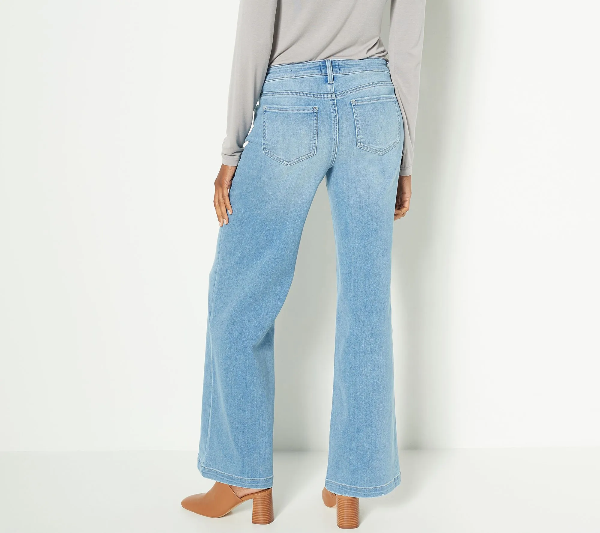 NYDJ Teresa Wide-Leg Jeans- Bryce