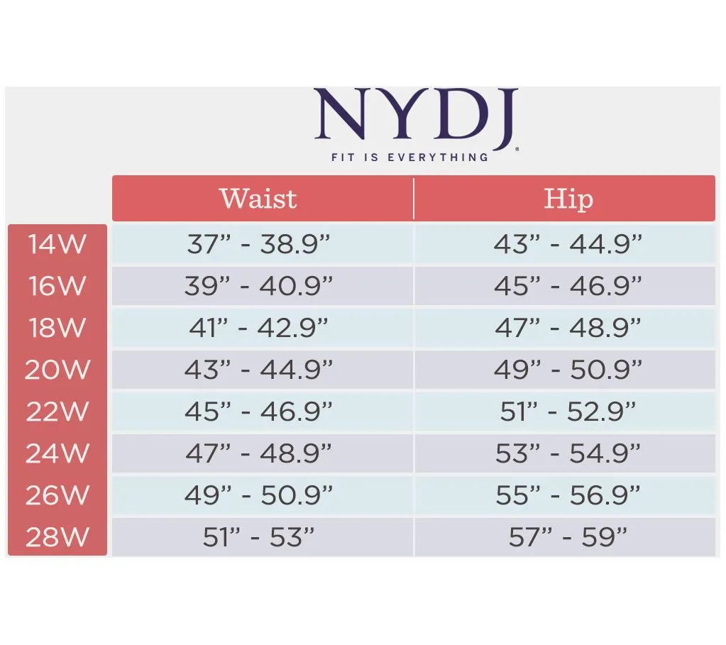 NYDJ The High Straight Jeans- Playlist