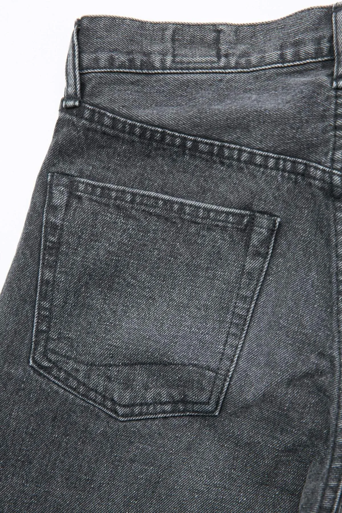 orSlow 107 Ivy Fit Slim Jean - Black Denim Stone