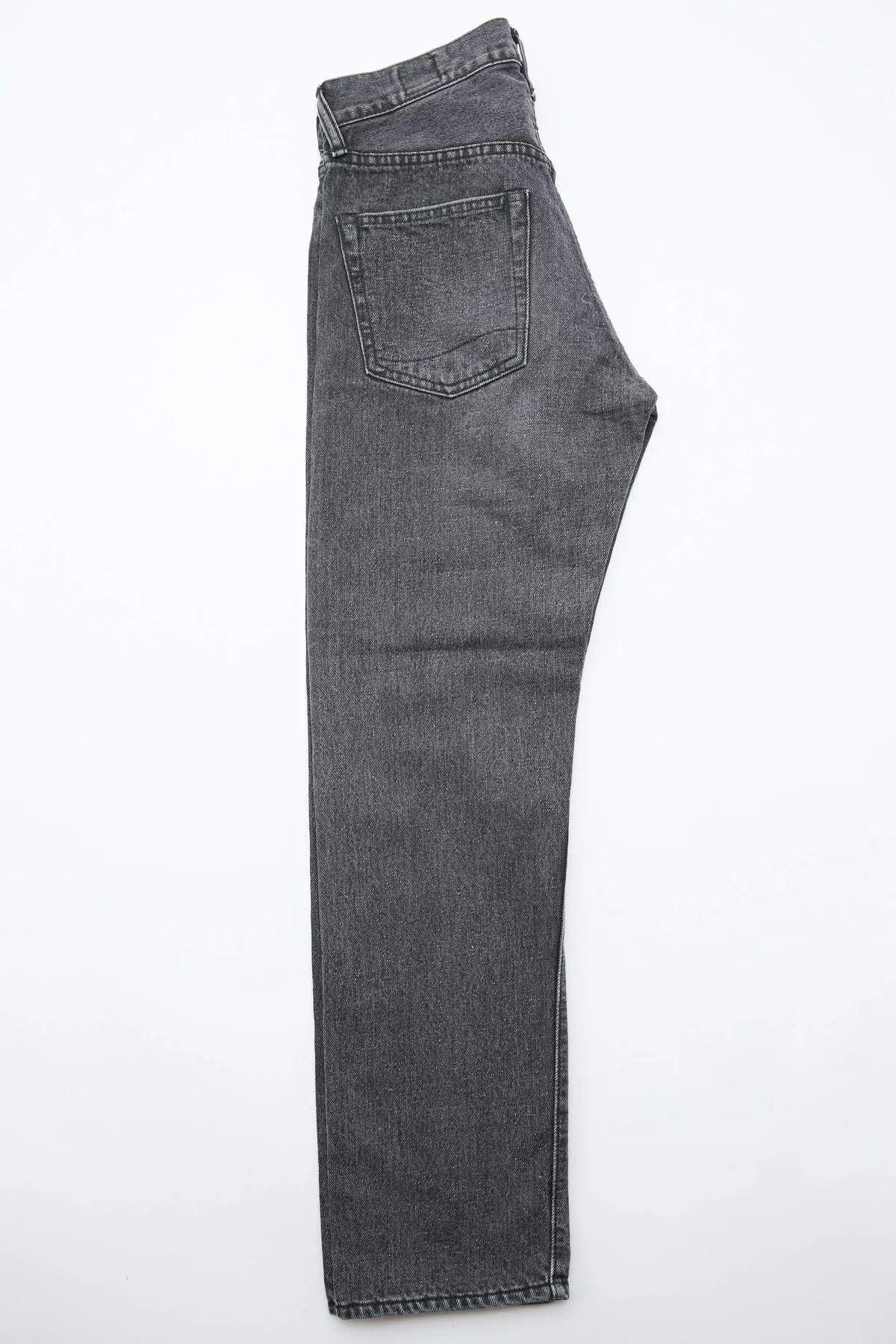 orSlow 107 Ivy Fit Slim Jean - Black Denim Stone