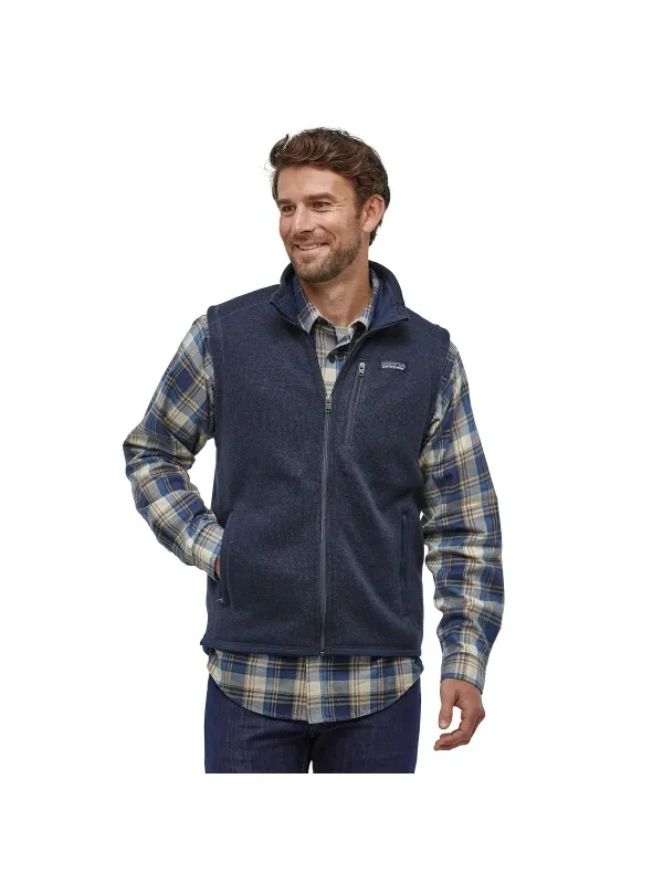 Patagonia Men's Better Sweater Fleece Vest : New Navy