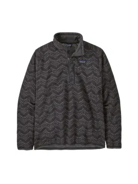 Patagonia Men's Better Sweater™ 1/4-Zip Fleece :  Island Escape: Forge Grey