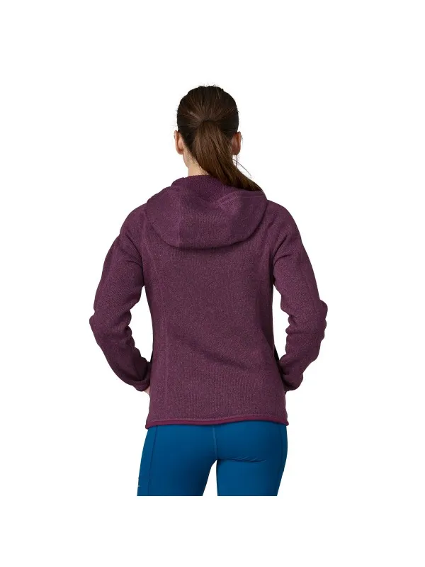 Patagonia Women's Better Sweater Fleece Hoody : Night Plum