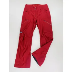 Patagonia  W's Powder Town Pants - Pantaloni da sci di seconda mano - Donna - Rosso - S