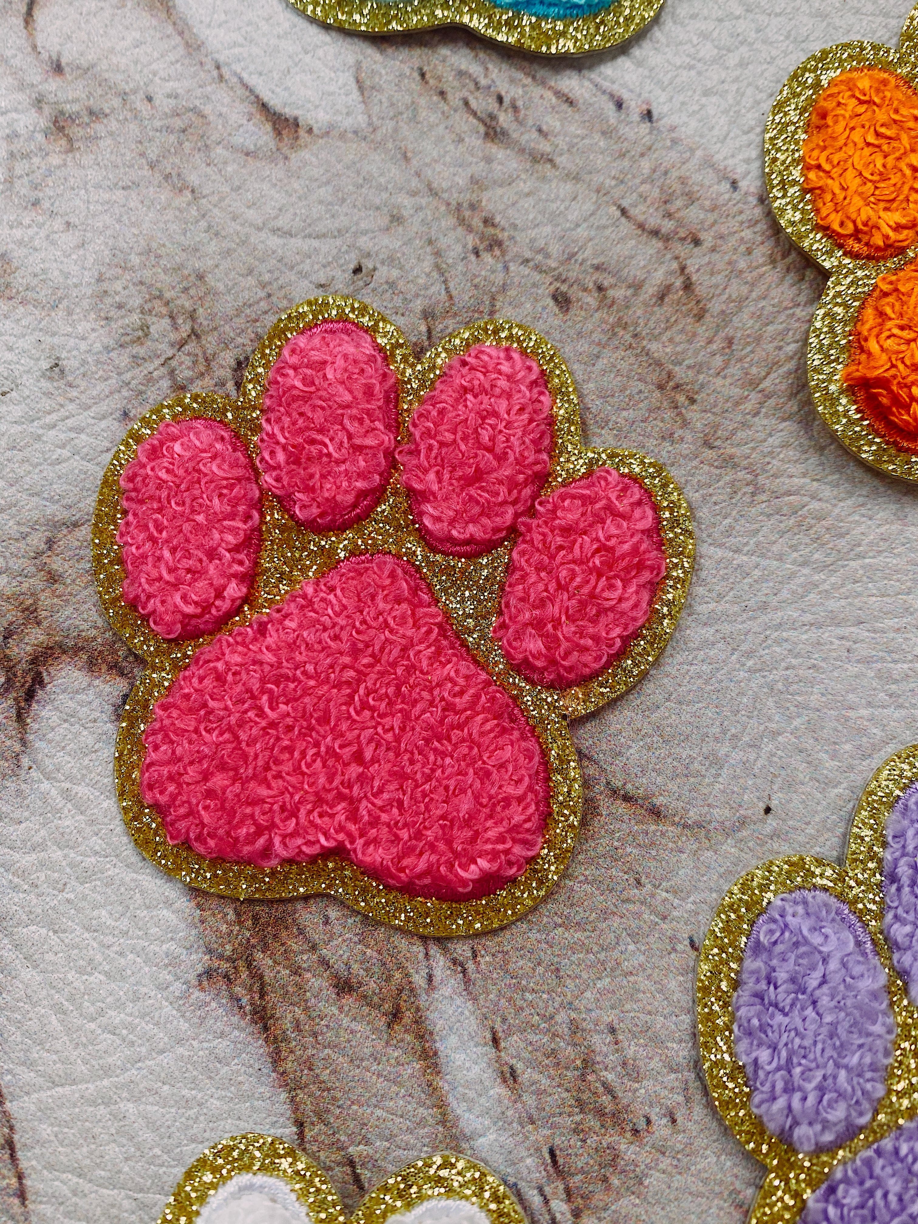 Paw Print Varsity Patch