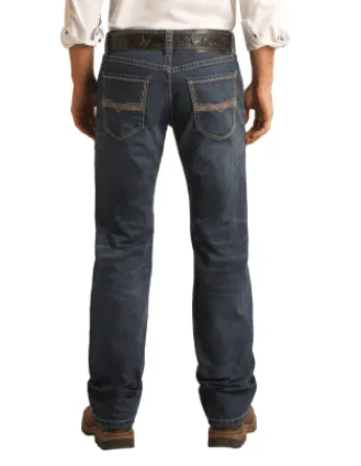 Rock & Roll Cowboy Men's Pistol Regular Fit Reflex Straight Leg Jeans M1P1761