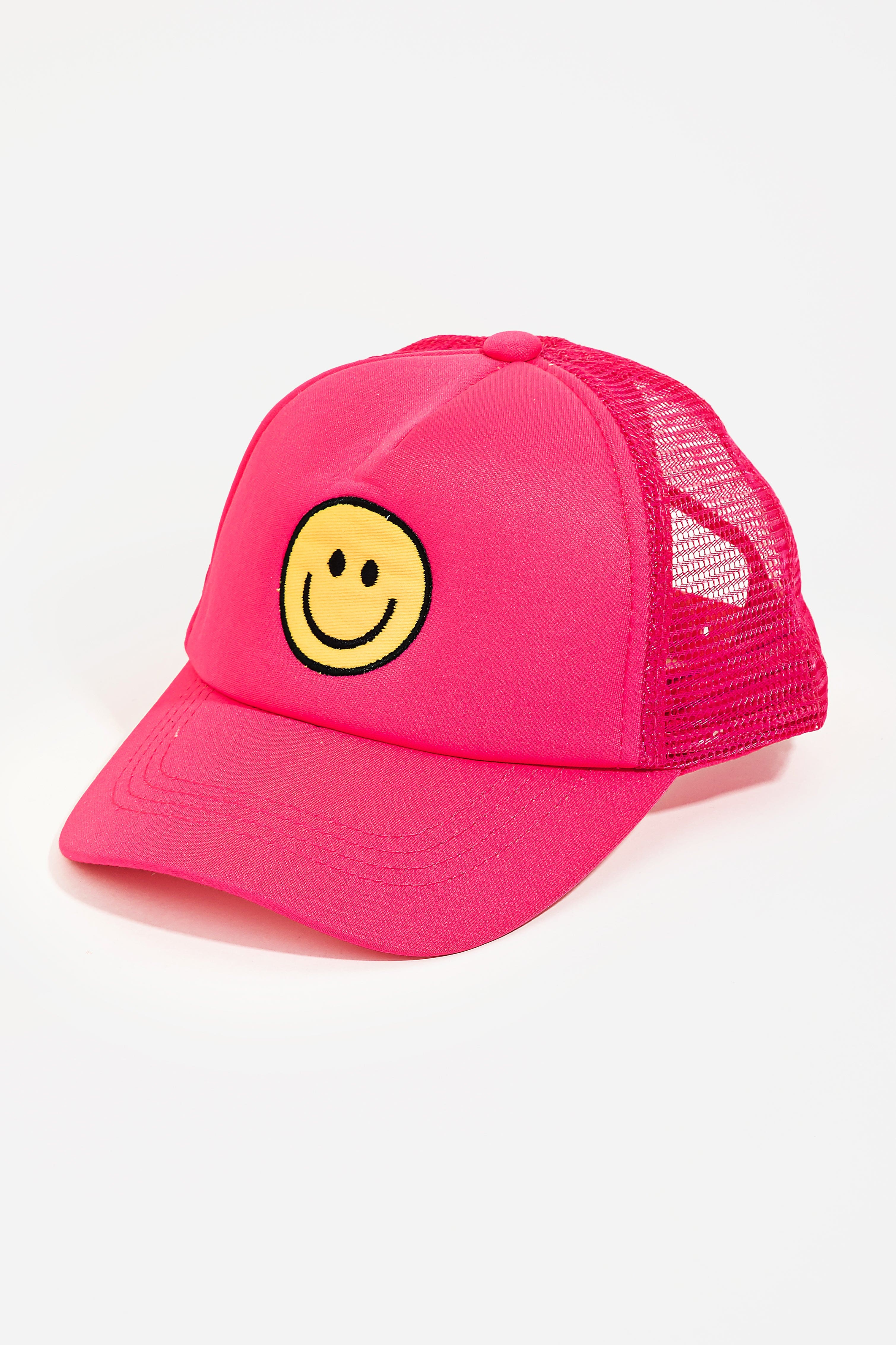 Smiley Face Trucker Cap