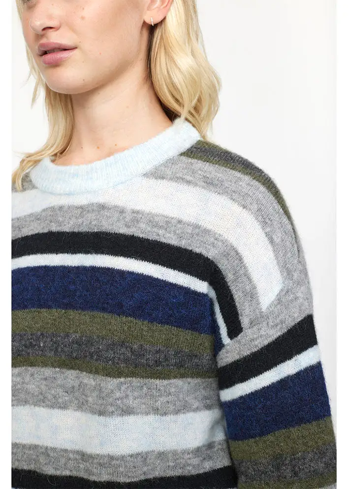 Soft Rebels Allison Multi Sweater SR523-206 Multi Delft