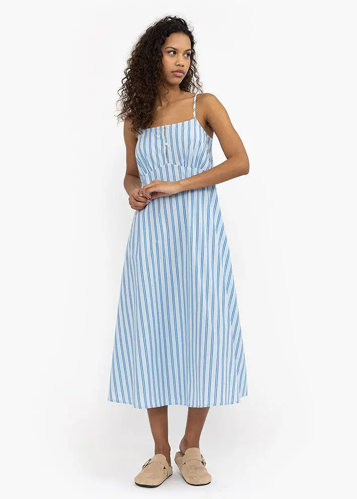 Soft Rebels Amaya Midi Dress - Kjole - Stripes skyride