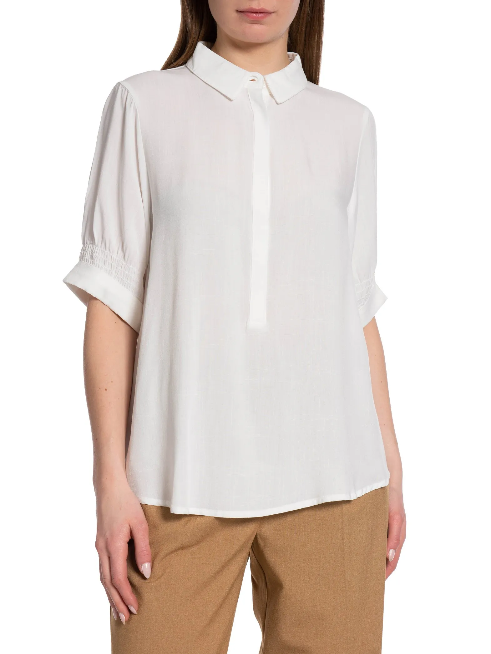 SOFT REBELS BLOUSE MAYSON SNOW WHITE