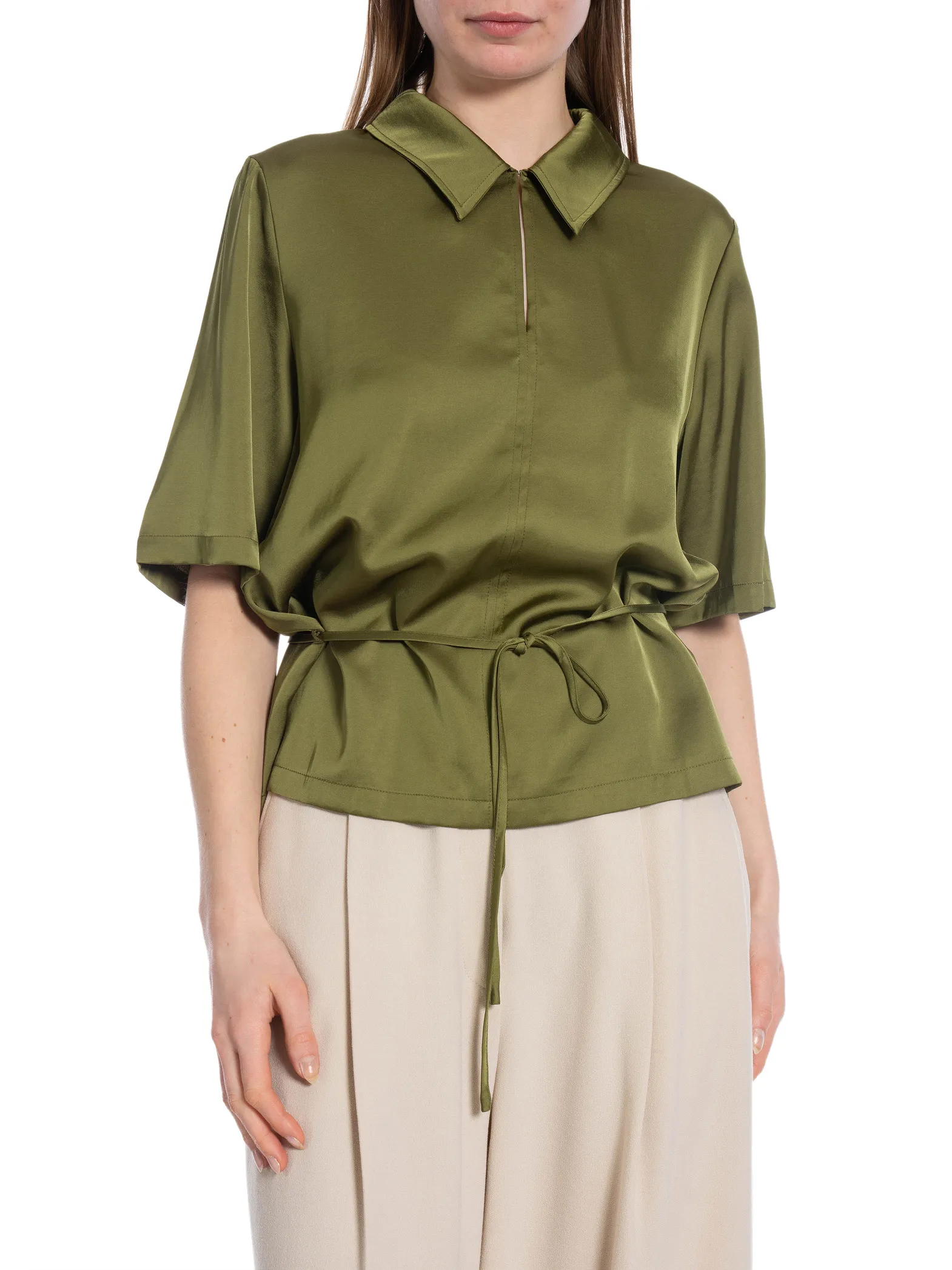 SOFT REBELS BLOUSE SRMALLOW MARTINI OLIVE