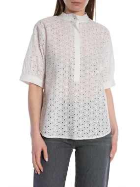 SOFT REBELS BLOUSE SRMARINE