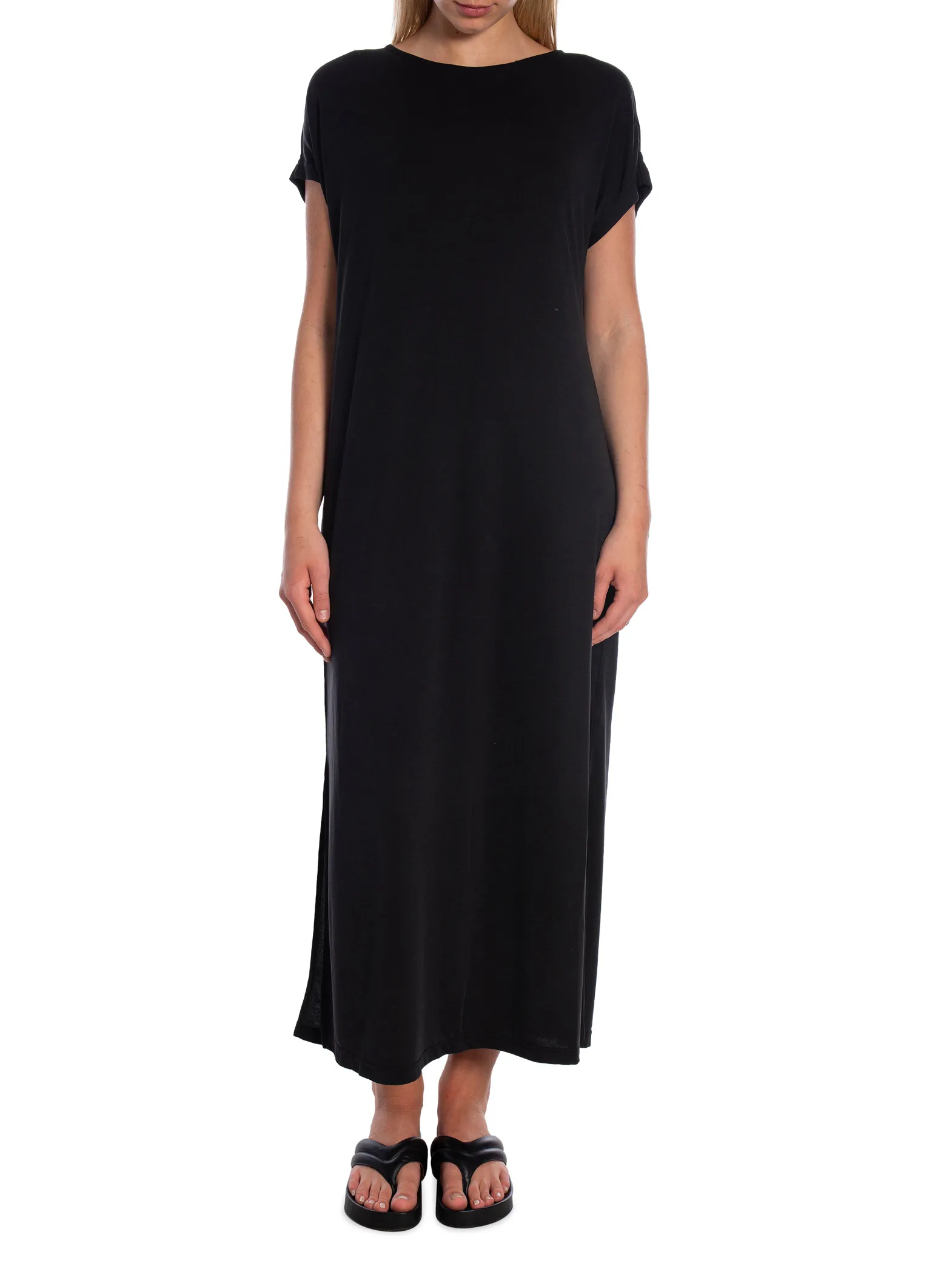 SOFT REBELS DRESS ELLA MIDI BLACK