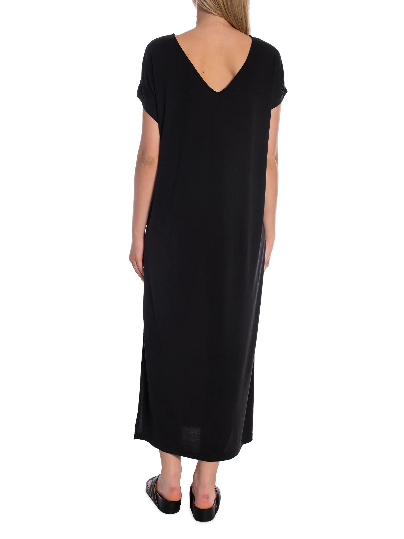 SOFT REBELS DRESS ELLA MIDI BLACK