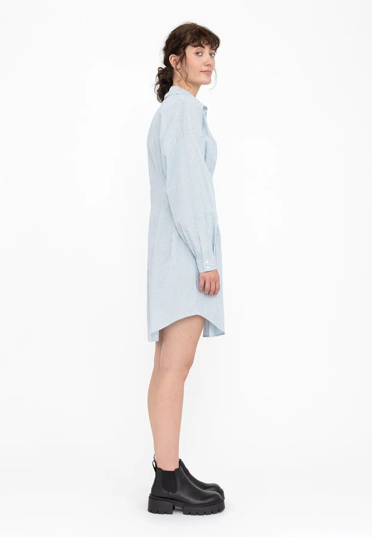 Soft Rebels Eilja Dress SR522-741 Kjole - Ashley blue stripe