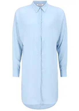 Soft Rebels Freedom Long Shirt - Skjorte - cashmere blue