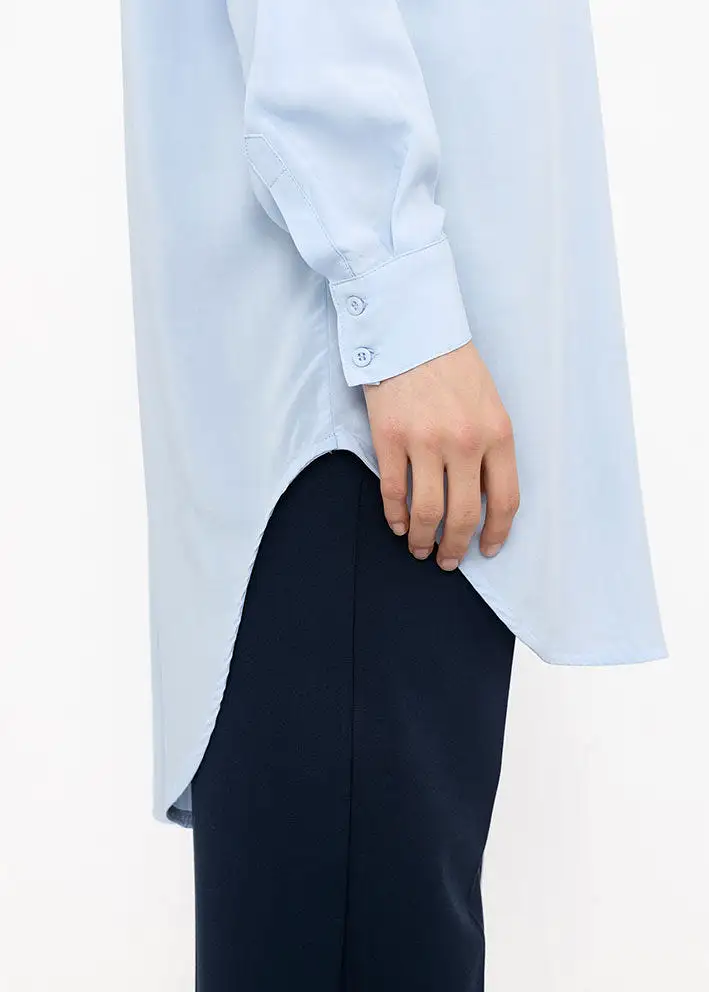 Soft Rebels Freedom Long Shirt - Skjorte - cashmere blue