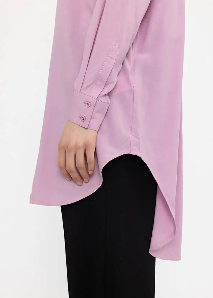 Soft Rebels Freedom Long Shirt SR420-758 Skjorte - Mauve Mist