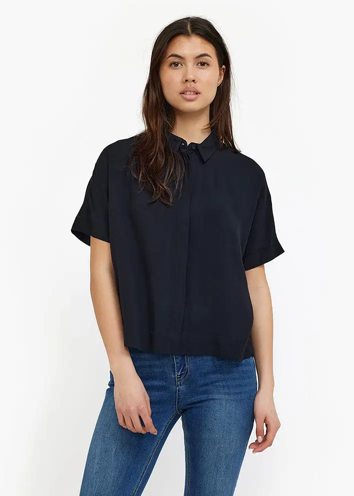 Soft Rebels Freedom SS Shirt SR321-747 Black