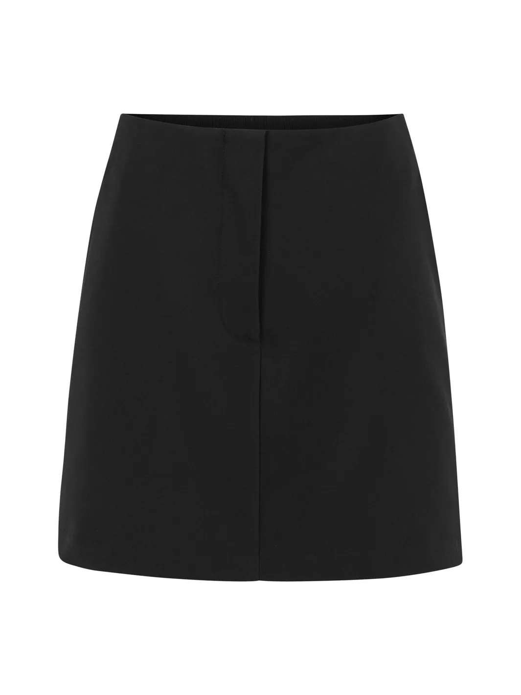 Soft Rebels Hibiscus skirt black