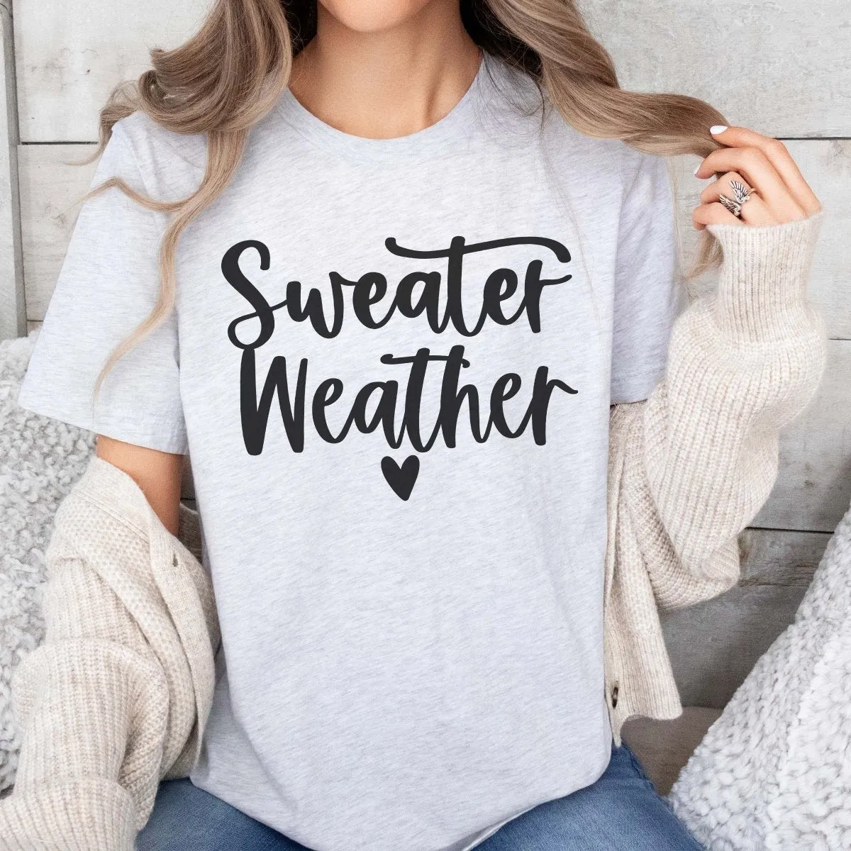 Sweater Weather Bella Graphic Tee